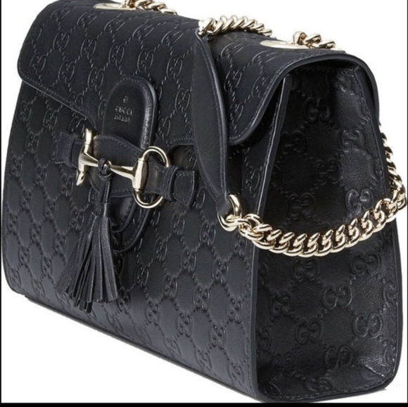 Gucci Handbags - Gucci Emily Guccissima Large Bag